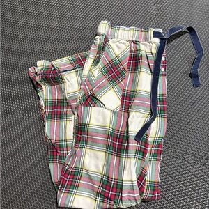 Aerie Plaid Pajama Bottoms - Red, Green, White